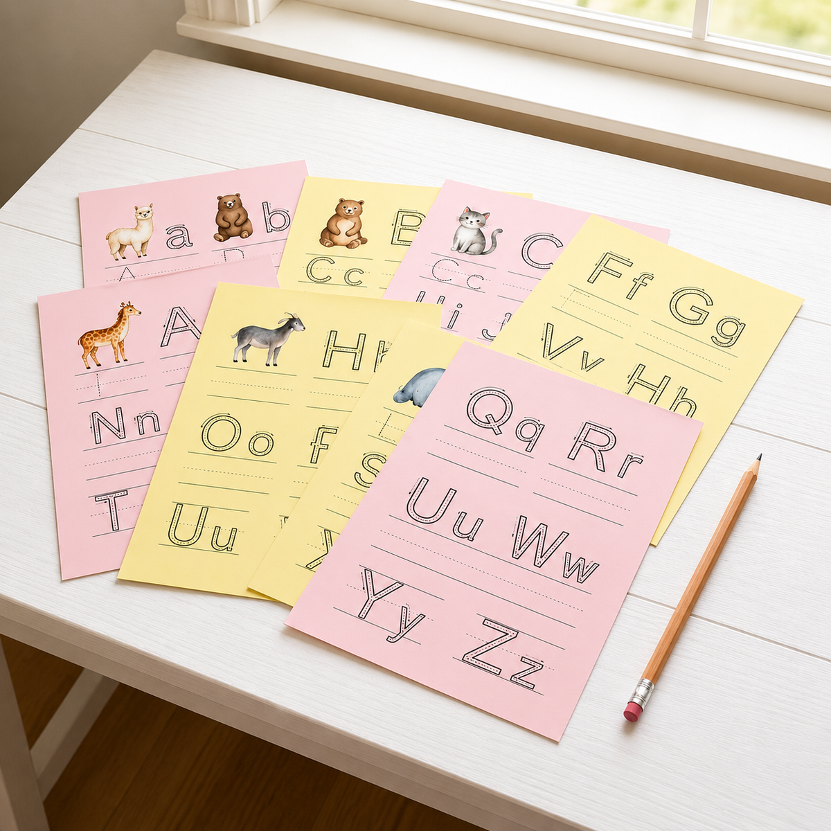 Letter Tracing Worksheets
