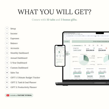 Easy Bookkeeping Planner