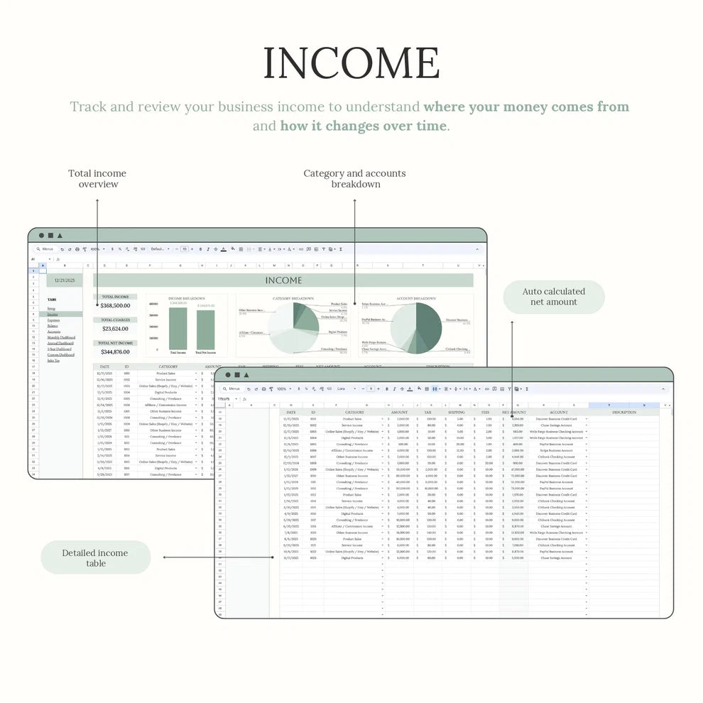 Easy Bookkeeping Planner
