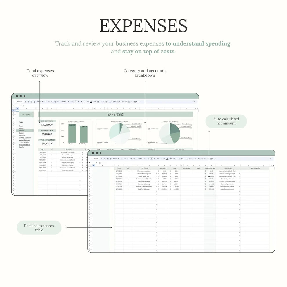 Easy Bookkeeping Planner