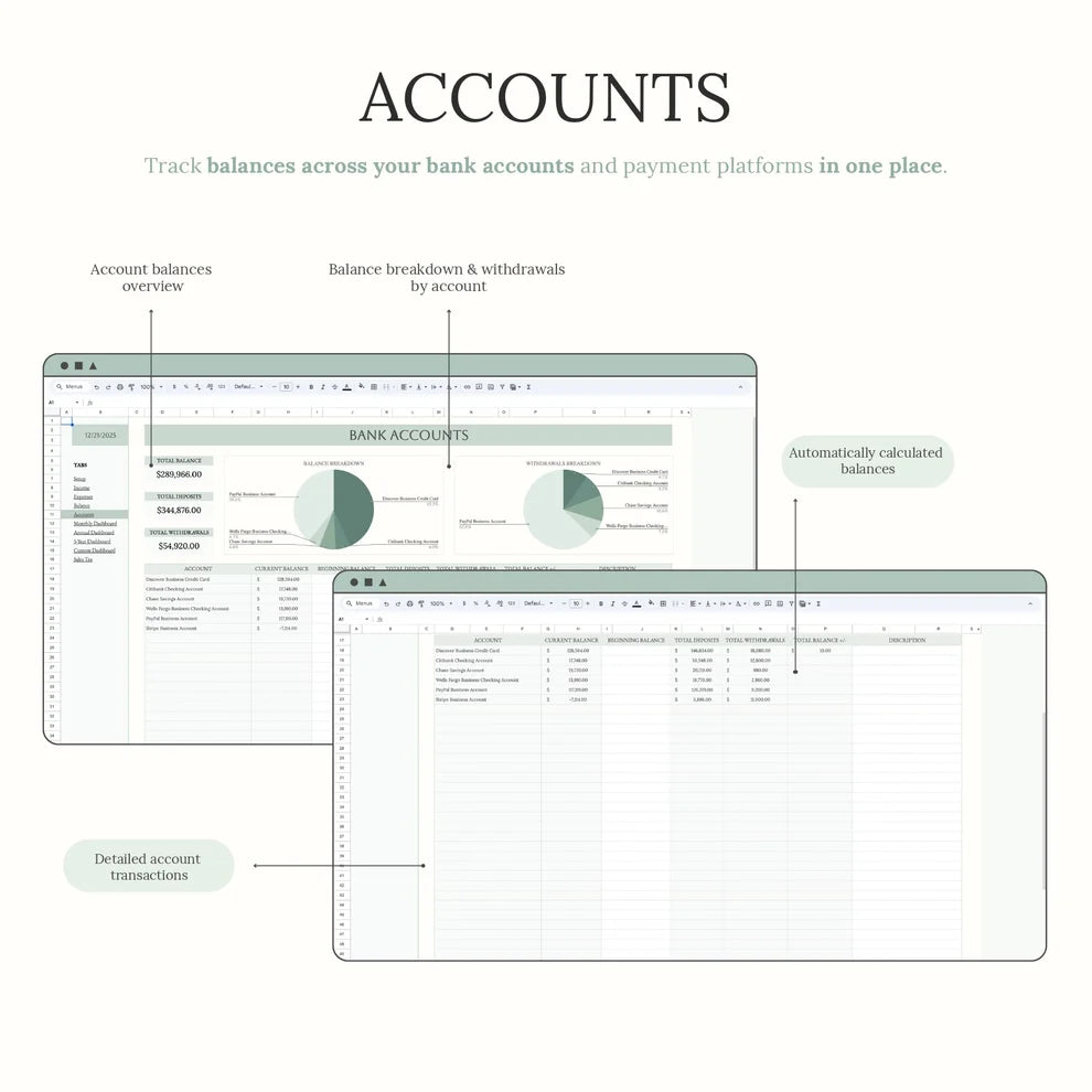 Easy Bookkeeping Planner