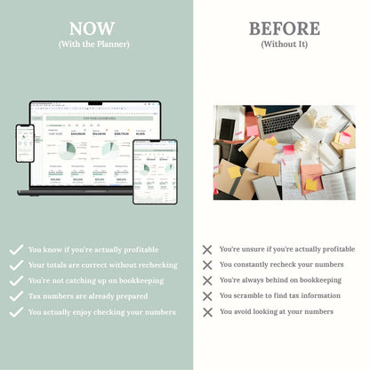 Easy Bookkeeping Planner