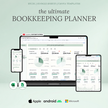 Easy Bookkeeping Planner