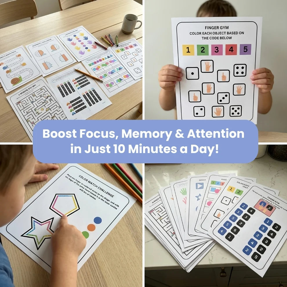 NeuroKids™ +100 Activities to Boost Attention, Focus, and Learning